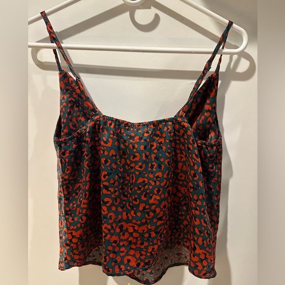Nastygal cowl neck cami top leopard print - Picture 2 of 4